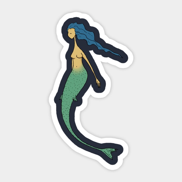 Mermaid Sticker by calavara